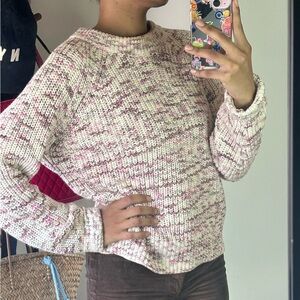 Women's Faherty Brand Multicolor Knit Sweater